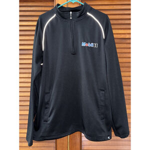 Tony Stewart 2014 Chase Auth #14 Mobil 1 1/4 Zip Performance Fleece Adult Large